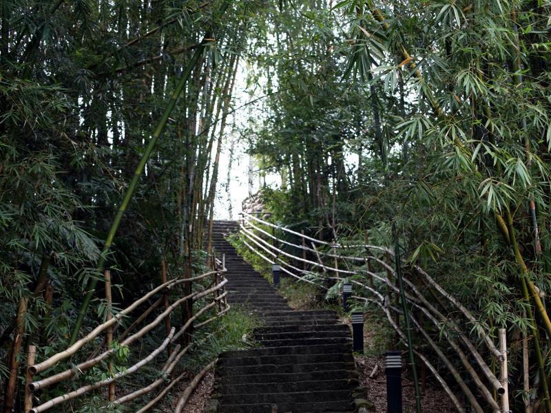 Sun Moon Lake Bamboo Rock Garden Yuchi Exterior photo